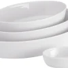 Plat sabot ovale blanc porcelaine culinaire 26x19 cm - PILLIVUYT Sale