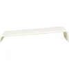 Plat surélevé rectangulaire ivoire porcelaine 32 cm Shared - RAK Outlet