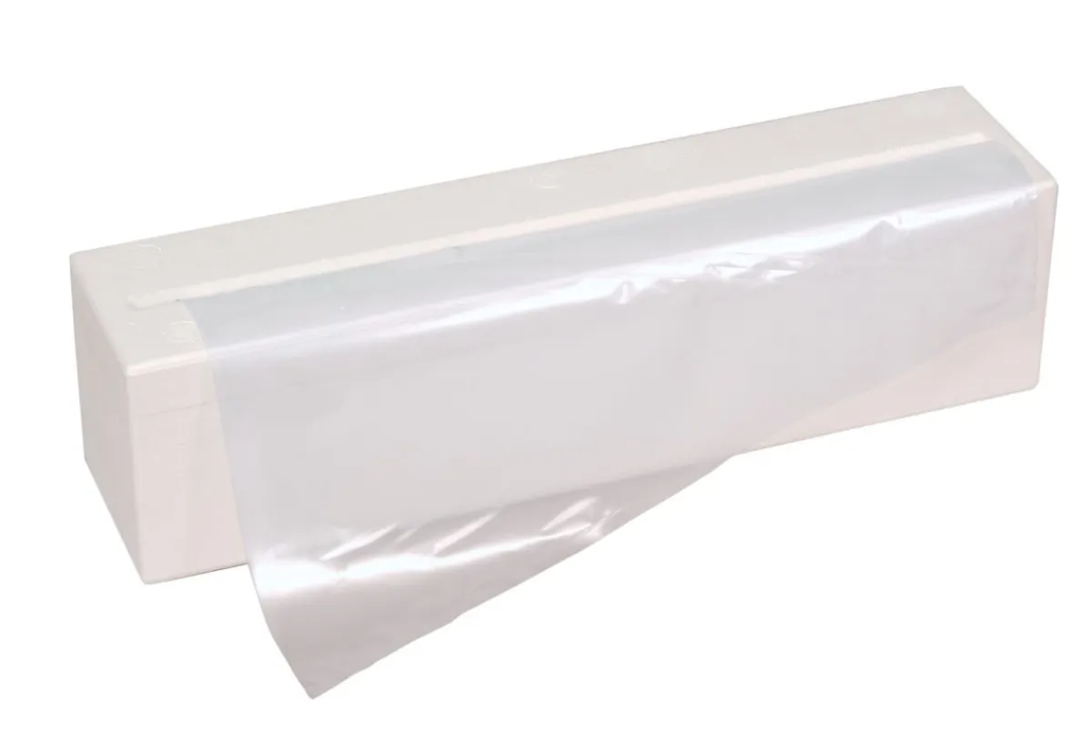 Aucune Poche pâtissière en boîte distributrice triangulaire transparent 54x30 cm (200 pièces) Discount
