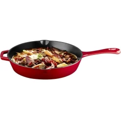 Poêle fonte d'acier inox Sans revêtement Sans couvercle 46,5x30,5x5,5 cm 2 L 5 Stars - APS