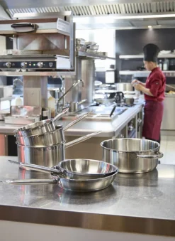PRO.COOKER Poêle inox Ø 20 cm 4,5 cm Qualiplus Best