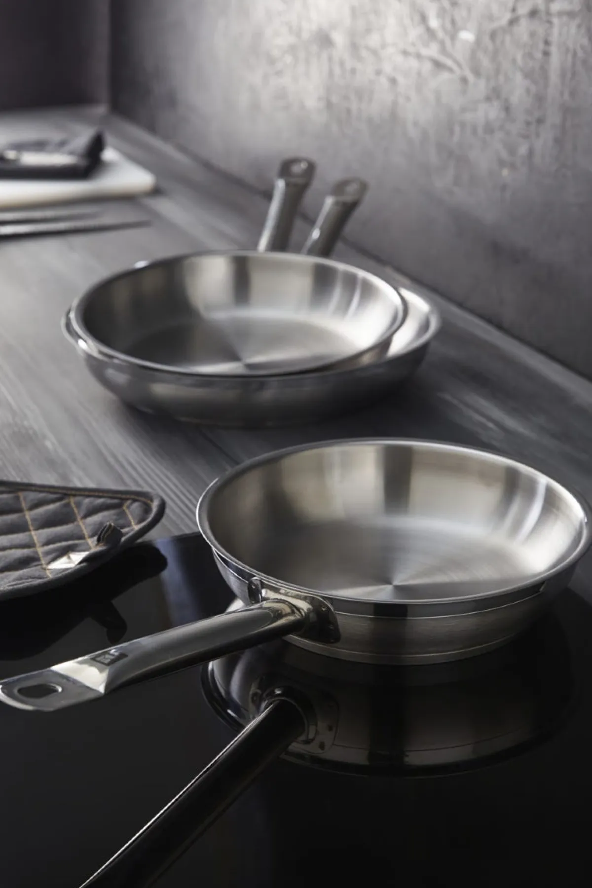 PRO.COOKER Poêle inox Ø 20 cm 4,5 cm Qualiplus Best