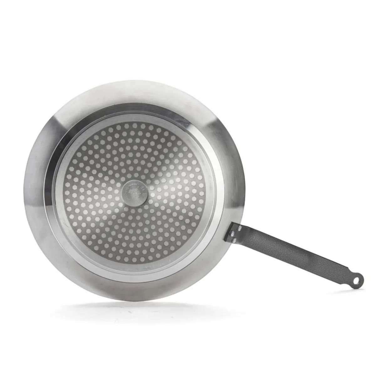 Poêle rond aluminium Revêtement anti-adhésif Ø 32 cm Choc Resto Induction - DE BUYER Discount
