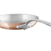 Poêle rond cuivre inox Ø 30 cm 5 cm M'6s - MAUVIEL