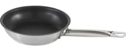 PRO.COOKER Poêle rond inox Revêtement anti-adhésif Ø 24 cm 5,5 cm 2 L Qualiplus Online