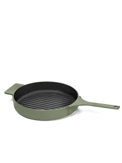 SERAX Poêle rond vert fonte d'acier Ø 26 cm 4,2 cm Surface Online