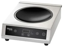 BARTSCHER Poêle wok à induction rond inox Ø 36 cm 11 cm 6 L