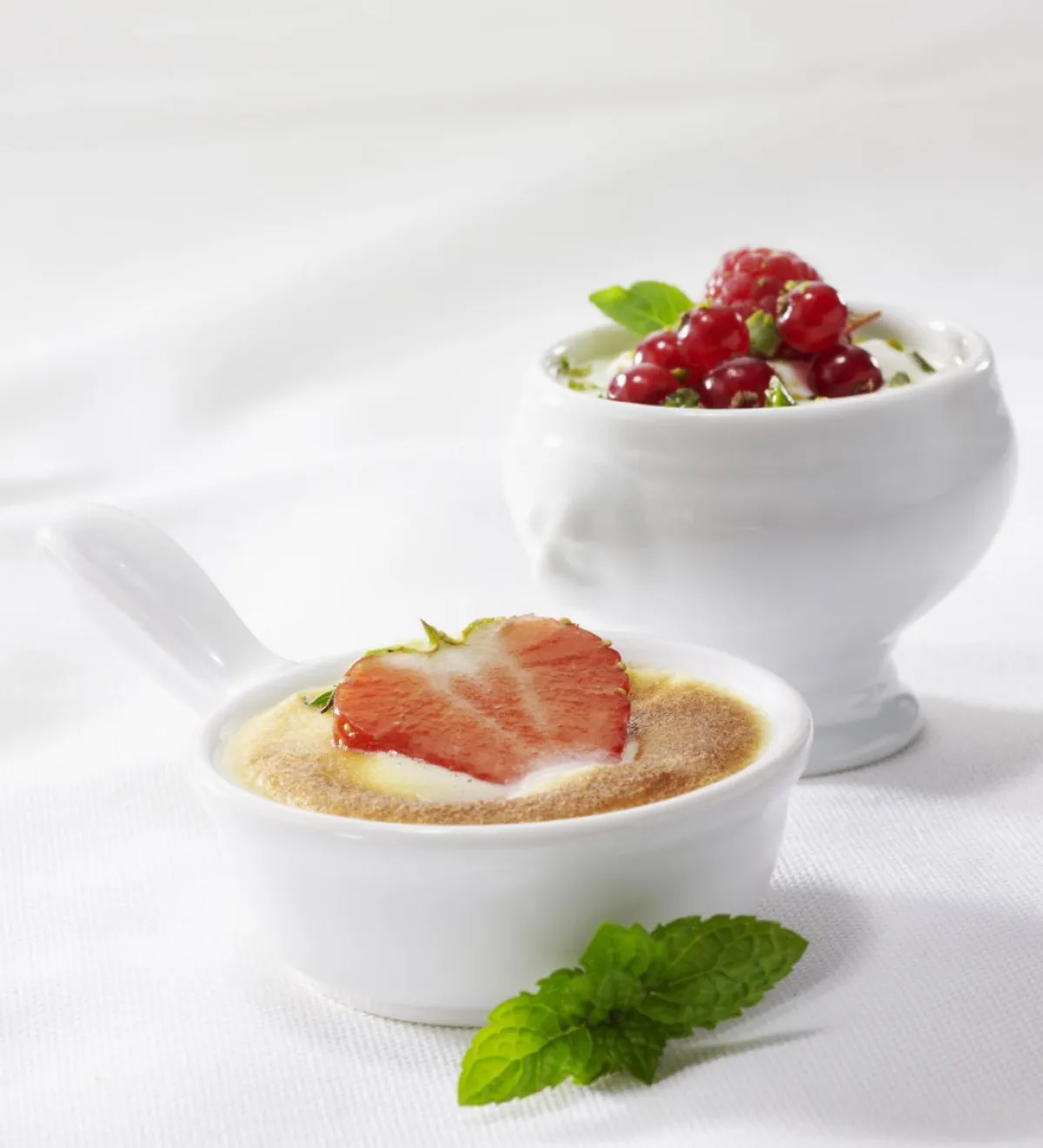 REVOL Poêlon rond blanc porcelaine culinaire Ø 6,4 cm Miniatures Sale