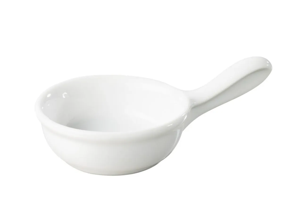 REVOL Poêlon rond blanc porcelaine culinaire Ø 6,4 cm Miniatures Sale