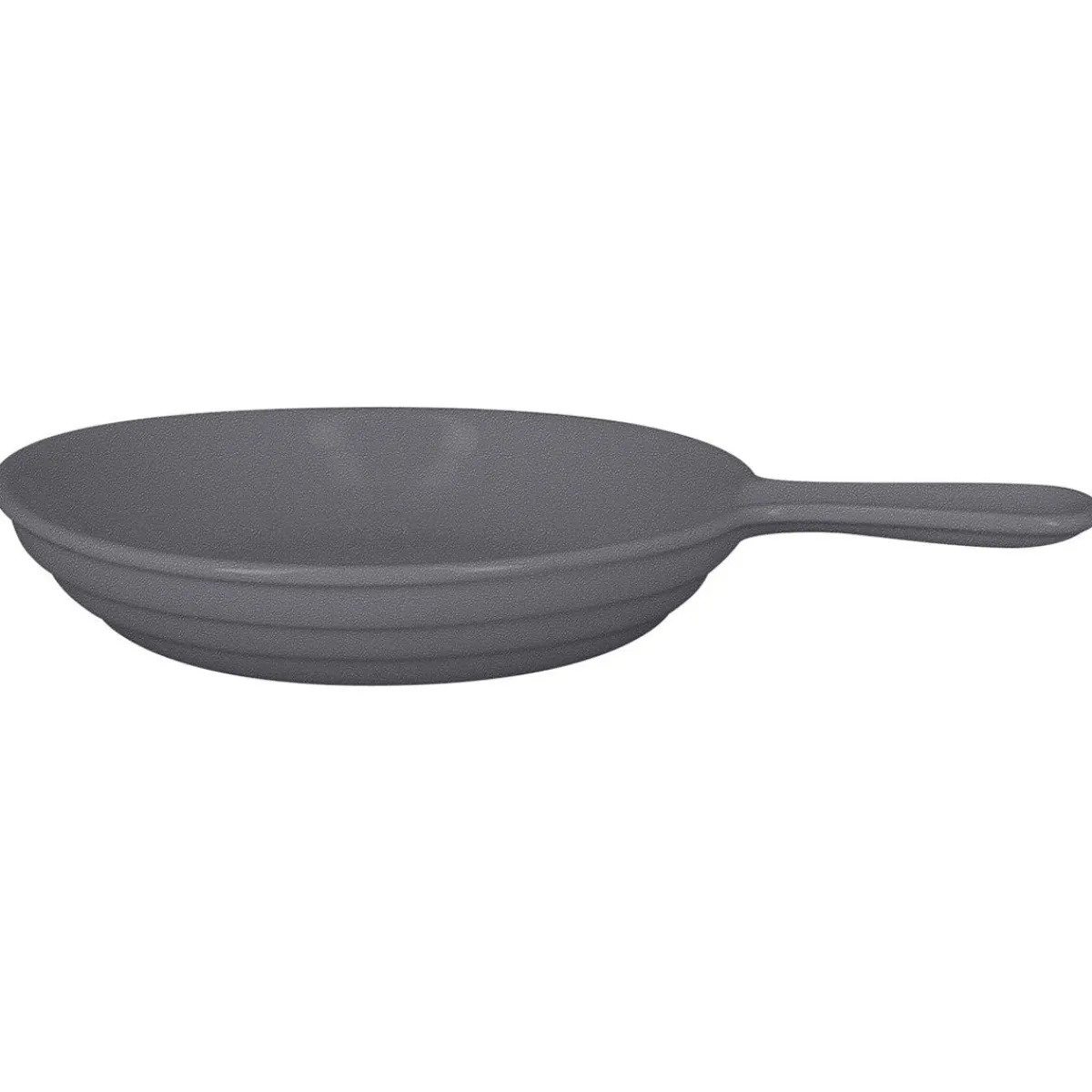 Poêlon rond rond gris porcelaine vitrifiée Ø 24 cm Chefs Fusion - RAK Hot