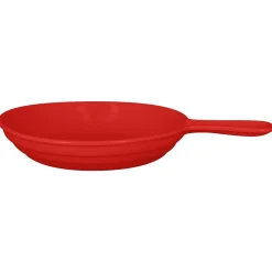 RAK Poêlon rond rouge porcelaine vitrifiée Ø 16 cm Chefs Fusion Outlet