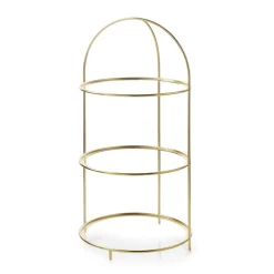Porte-assiettes métal or Ø 21,8 cm 44,3 cm - REVOL Best