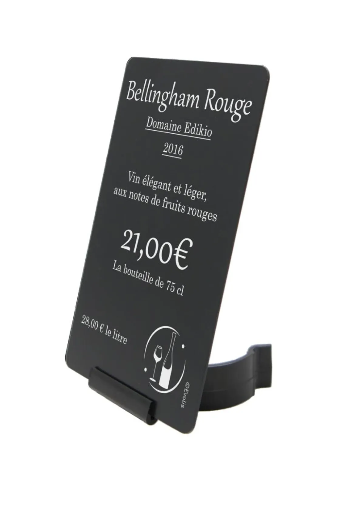 EDIKIO Porte carte bouteille (10 pièces) New