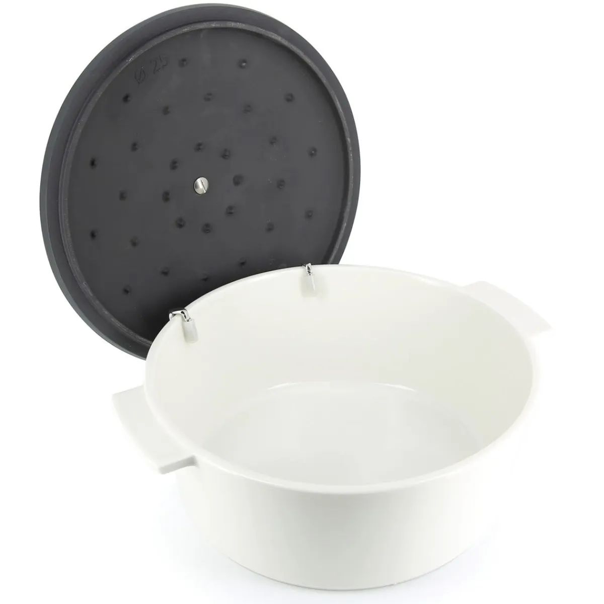 Porte couvercle inox 12 cm ution 2 - REVOL