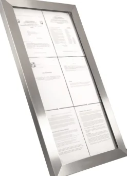SECURIT Porte-menu lumineux rectangulaire 6 pages led Sale