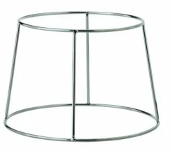 Porte plateau fruits de mer rond gris acier Ø 27 cm - PRO.MUNDI Best