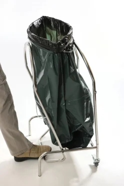 Porte sac inox 110 L - PROBBAX Outlet