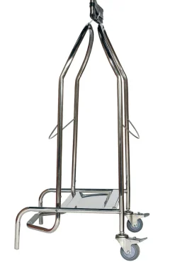 PROBBAX Porte sac à pinces inox 110 L Discount