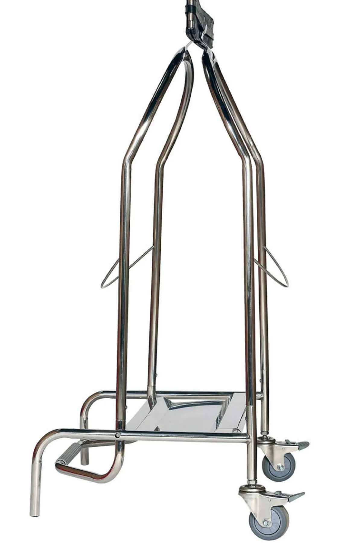 PROBBAX Porte sac à pinces inox 110 L Discount