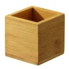 Pot carré bambou 6x6x6 cm Oxstal (20 pièces) - PRO.MUNDI Clearance