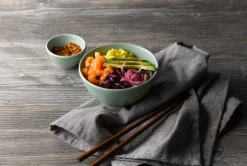 Pot conique Andorra Green porcelaine vitrifiée Ø 10,2 cm Nourish Andorra - CHURCHILL Discount