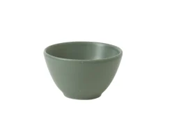 Pot conique Andorra Green porcelaine vitrifiée Ø 10,2 cm Nourish Andorra - CHURCHILL Discount