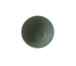 Pot conique Andorra Green porcelaine vitrifiée Ø 10,2 cm Nourish Andorra - CHURCHILL Discount