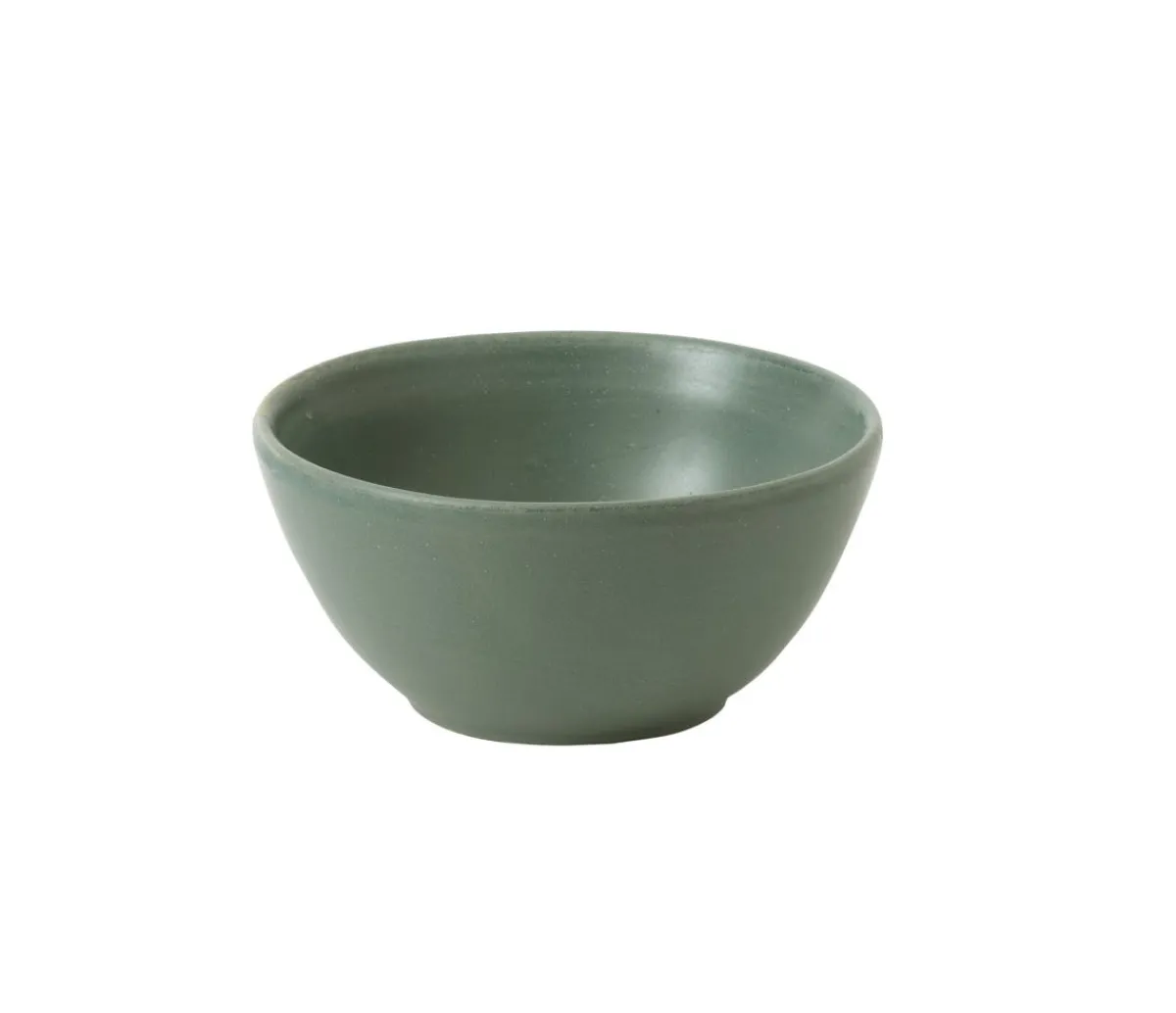 Pot conique Andorra Green porcelaine vitrifiée Ø 13 cm Nourish Andorra - CHURCHILL Best