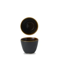 CHURCHILL Pot conique noir porcelaine vitrifiée Ø 10 cm Nourish Tokyo Sale