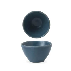 Pot conique oslo blue porcelaine vitrifiée Ø 7 cm Nourish Oslo - CHURCHILL Hot