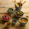 Pot conique seattle grey porcelaine vitrifiée Ø 8,5 cm Nourish Seattle - CHURCHILL Outlet