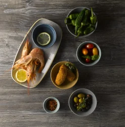 Pot conique seattle grey porcelaine vitrifiée Ø 10 cm Nourish Seattle - CHURCHILL Outlet