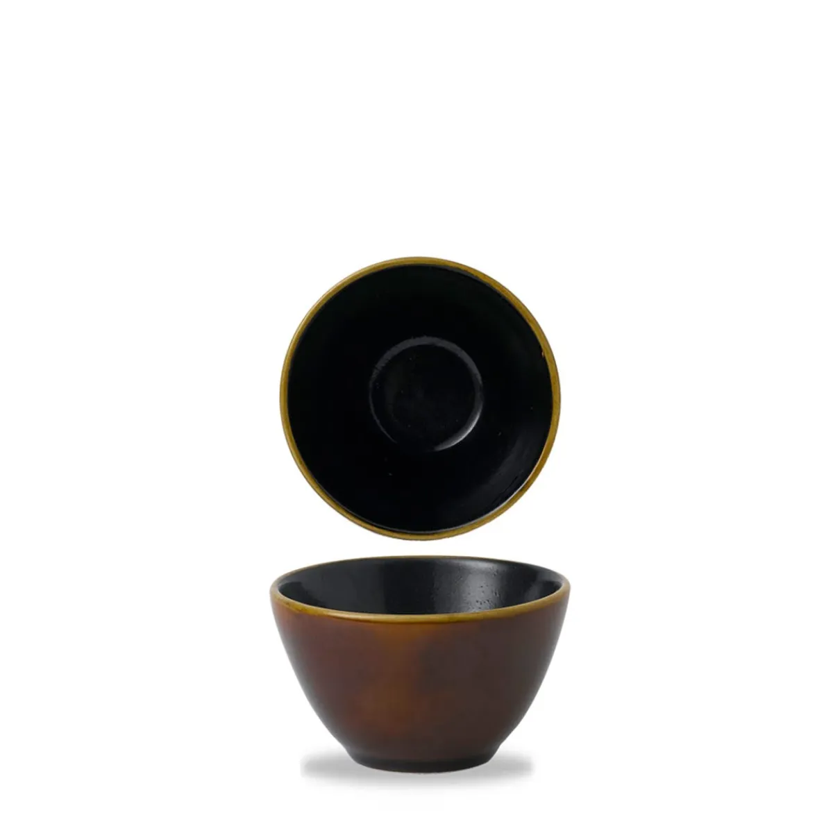 CHURCHILL Pot conique Siena Brown porcelaine vitrifiée Ø 10,2 cm Nourish Siena Brown Best