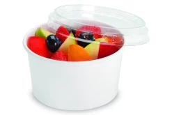 ALPHAFORM Pot à dessert blanc Ø 9,6 cm 5,2 cm 25 cl (50 pièces) Outlet