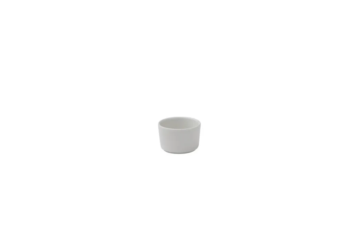 Pot droit blanc porcelaine vitrifiée Ø 7,5 cm Nourish White - CHURCHILL Discount
