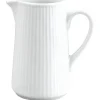 Pot à lait blanc porcelaine culinaire 13 cl Plisse - PILLIVUYT Outlet