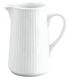 Pot à lait blanc porcelaine culinaire 13 cl Plisse - PILLIVUYT Outlet
