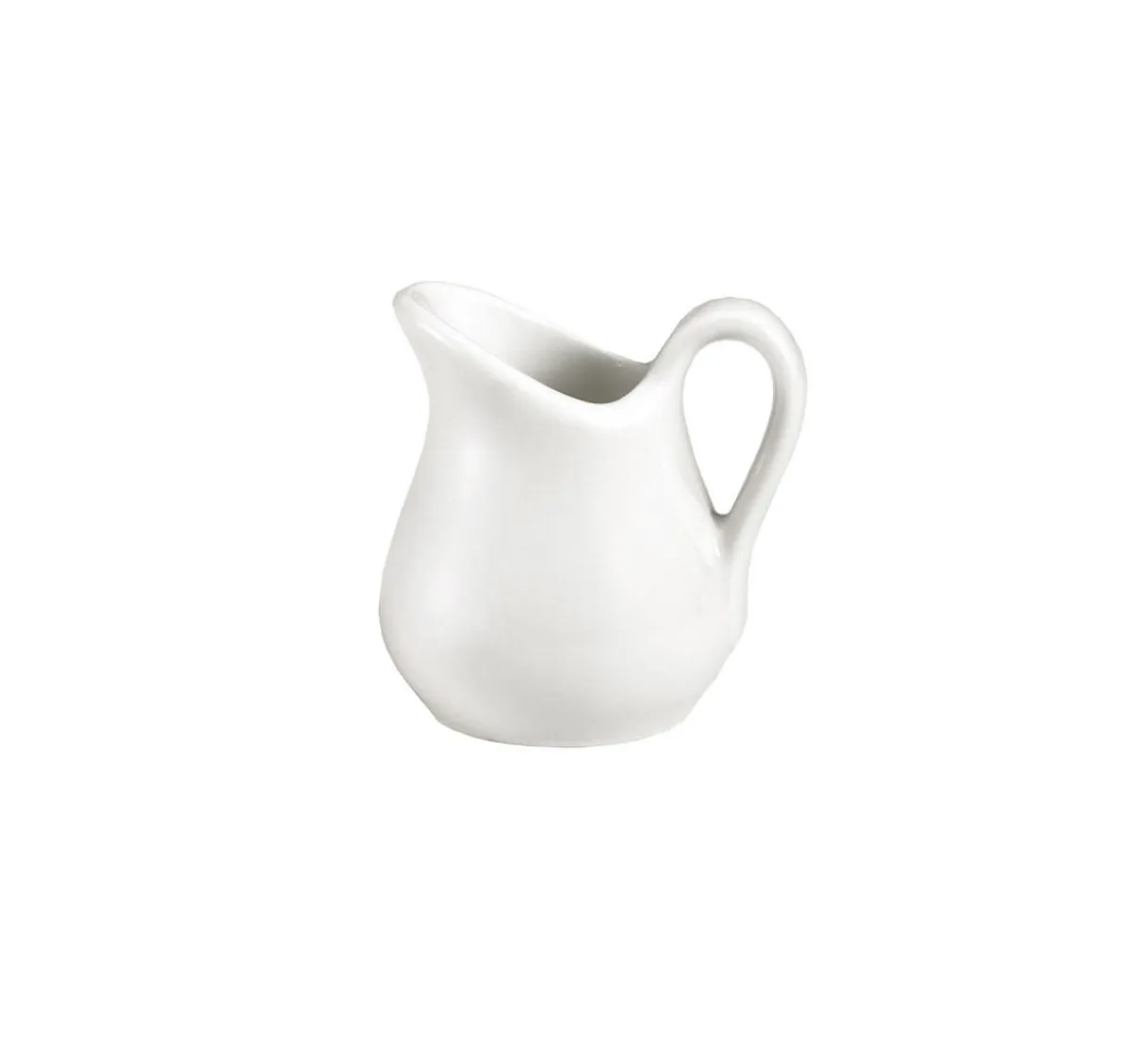 PILLIVUYT Pot à lait blanc porcelaine culinaire 4 cl Mehun Discount