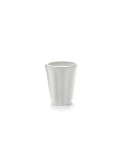 Pot à lait rond blanc porcelaine 7 cl Ø 5,53 cm Silhouette - SERAX