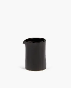 Pot à lait rond ébène grès émaillé Ø 7,5 cm La Mère - SERAX New