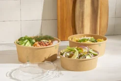 Pot marron Ø 16,6 cm 110 cl (50 pièces) - EARTH ESSENTIALS Online