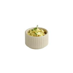 Pot rond beige porcelaine Ø 6 cm The Grid - APS Sale