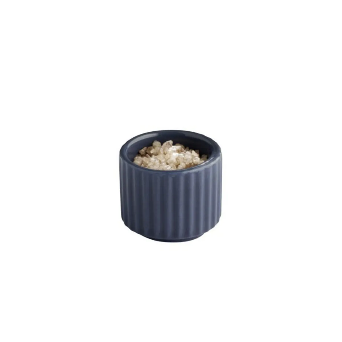 APS Pot rond bleu marine porcelaine Ø 4,5 cm The Grid New