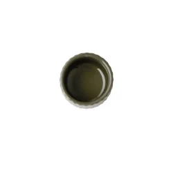 Pot rond marron porcelaine Ø 4,5 cm The Grid - APS Hot