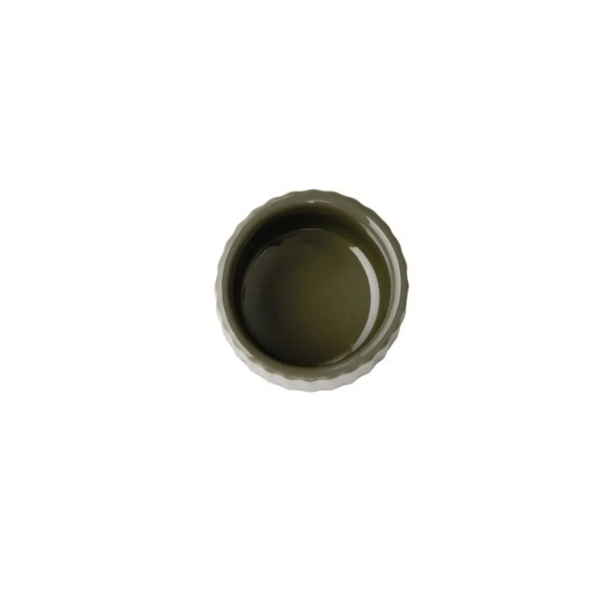 Pot rond marron porcelaine Ø 4,5 cm The Grid - APS Hot