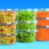 ALPHAFORM Pot rond transparent Ø 11,7 cm 5,7 cm 35 cl Tusipack (50 pièces) Outlet