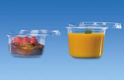 ALPHAFORM Pot rond transparent Ø 11,7 cm 4,3 cm 25 cl Tusipack (50 pièces) Clearance
