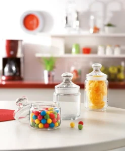 LUMINARC Pot rond transparent verre Ø 10 cm Pot Club Discount