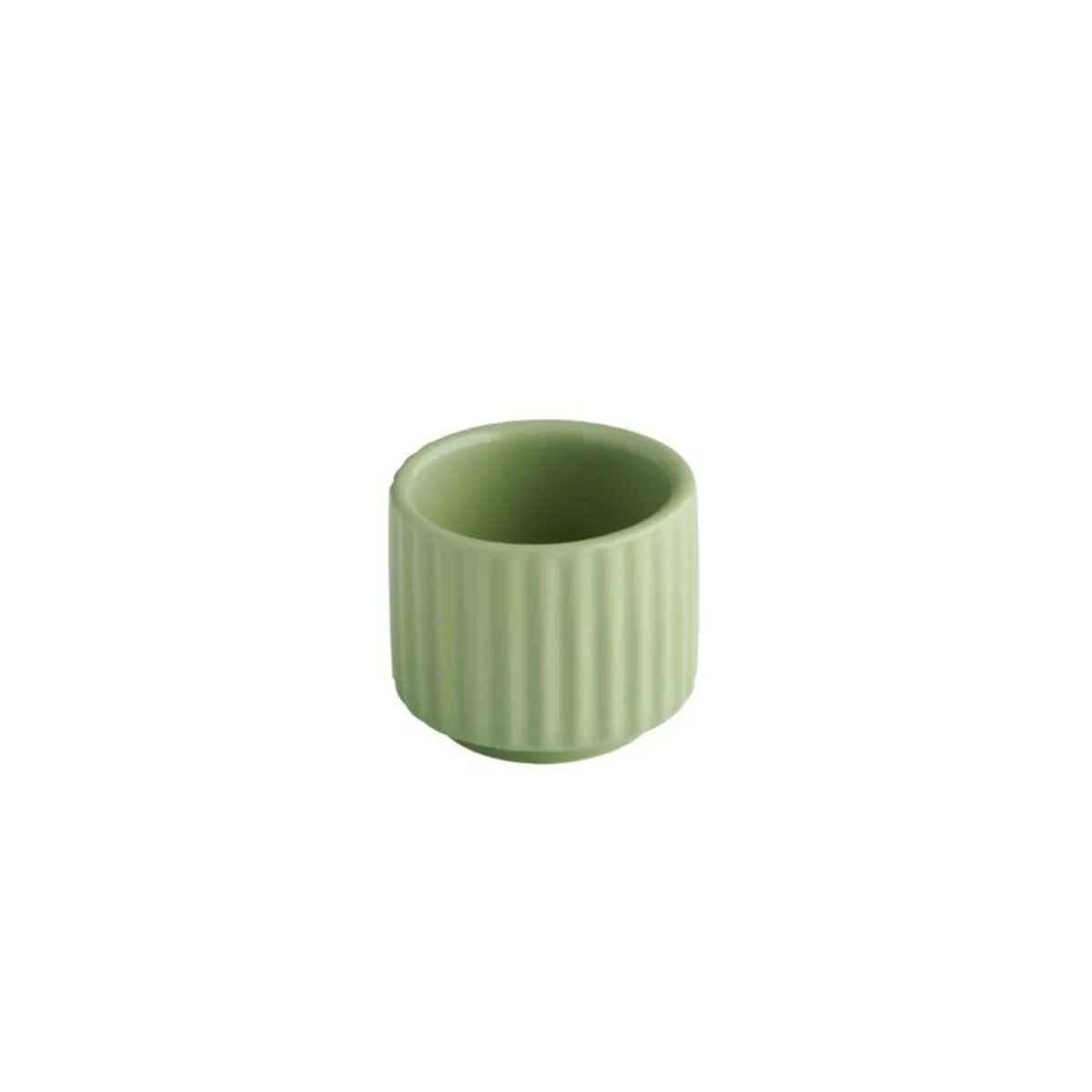 APS Pot rond vert porcelaine Ø 4,5 cm The Grid Clearance