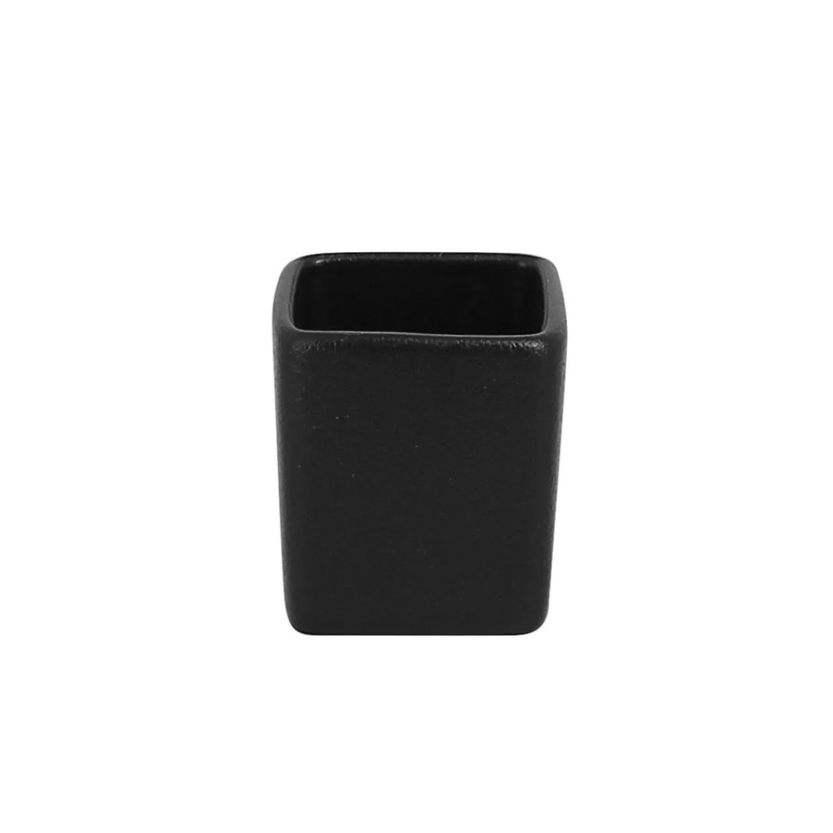 Pot à sauce carré noir porcelaine vitrifiée 5,3 cm Neo Fusion - RAK